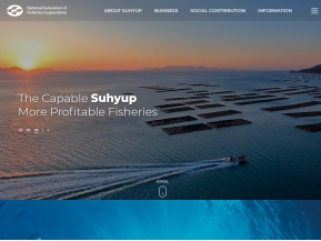 수협중앙회 영문 인증 화면